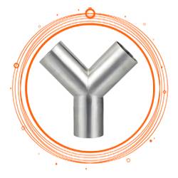 1.4404 Stainless Steel Y Tee