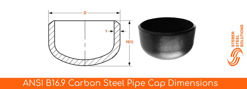 ANSI B16.9 Carbon Steel Pipe Cap Dimensions 