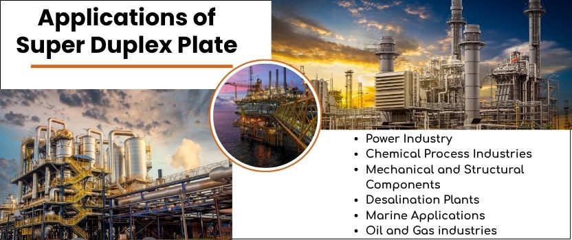 Applications of Super Duplex Plate