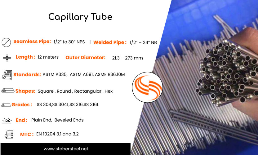 Capillary Tube manufacturer in India