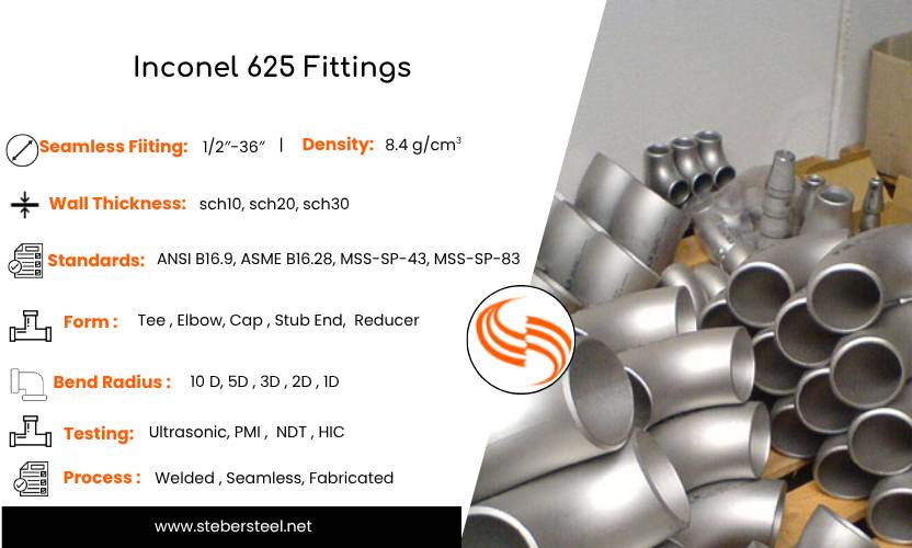 Inconel 625 Fittings Specification