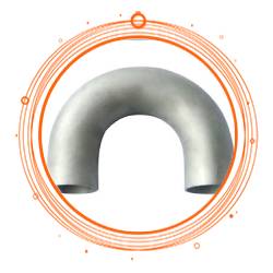 SS 304L 180 Deg Pipe Bend