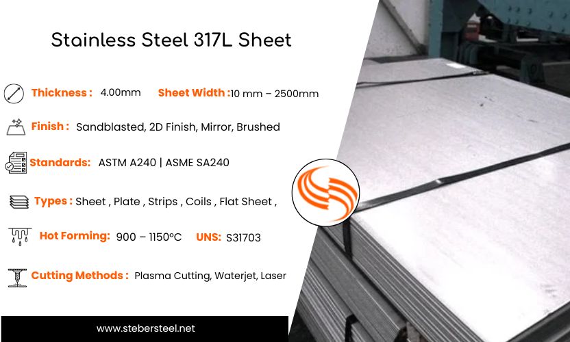 Stainless Steel 317L Sheet