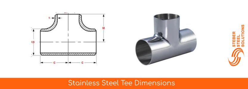 Stainless Steel Tee Dimensions 