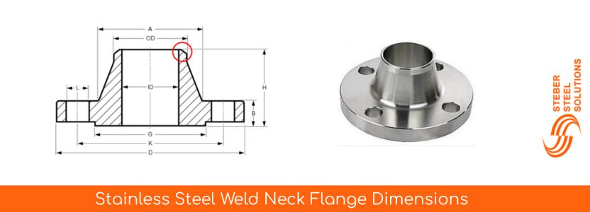 Stainless Steel Weld Neck Flange Dimensions Stainless Steel Weld Neck Flange Dimensions