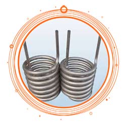 Titanium grade 5 Condenser Boiler Coil Tube